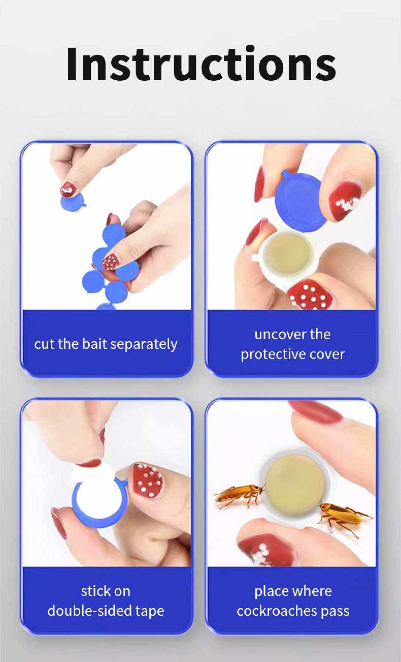 8pcs Cockroach Killer gel bait - Image 10